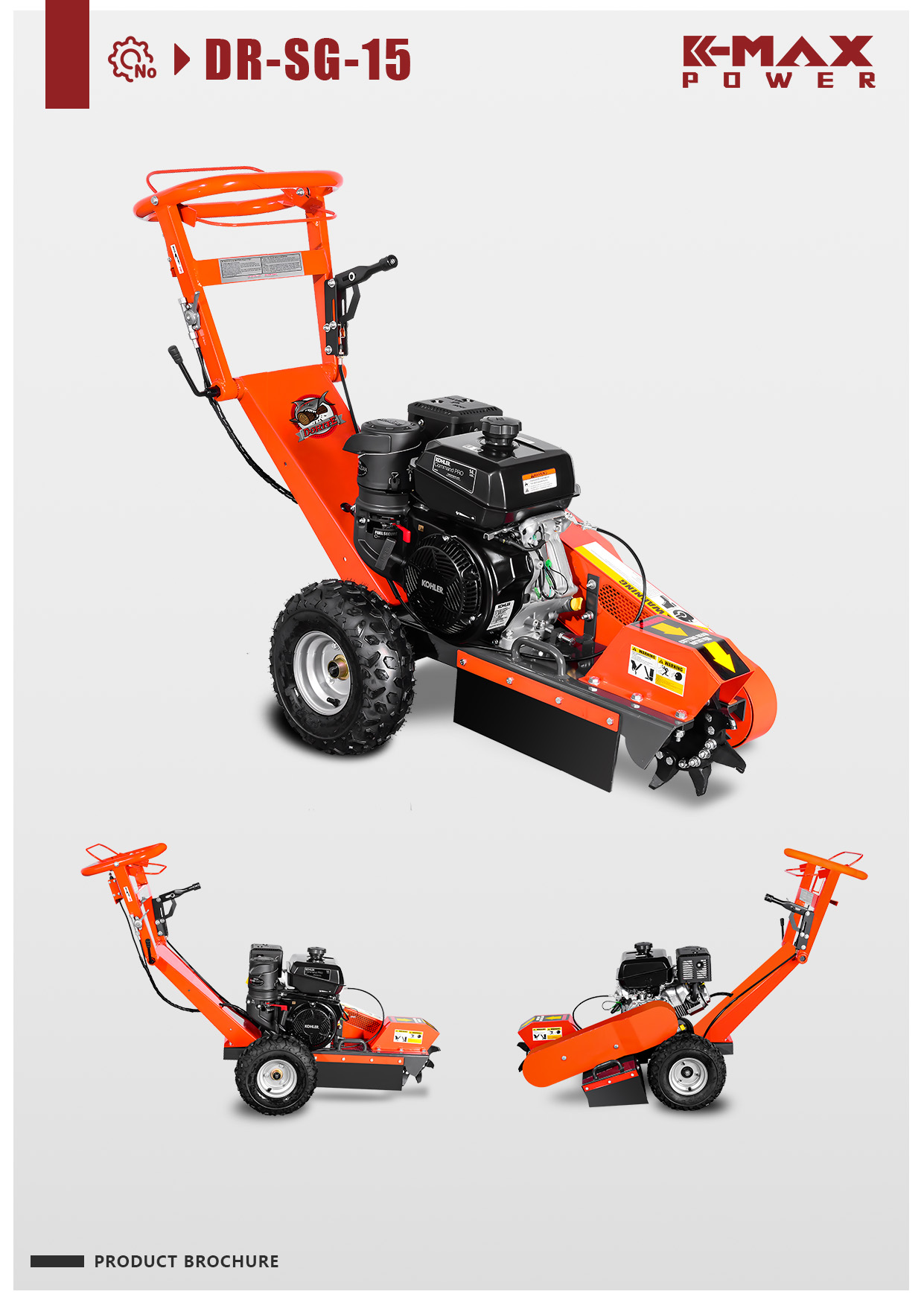 Tree root grinder wear resistance small stump grinders sg 15 from china